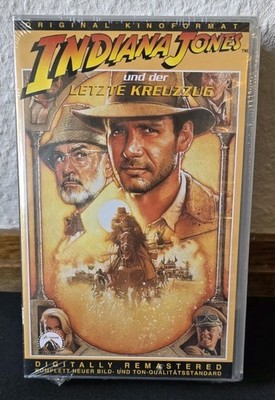 INDIANA JONES und der letzte Kreuzzug - VHS - Neu & OVP