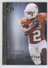 2012 Upper Deck Ultimate Collection Rookie /450 Fozzy Whittaker Foswhitt #21 0a7