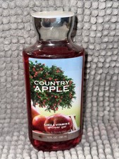 Bath  Body Works Country Apple Shower Gel 10 oz Shea  Vitamin E New HTF NEW