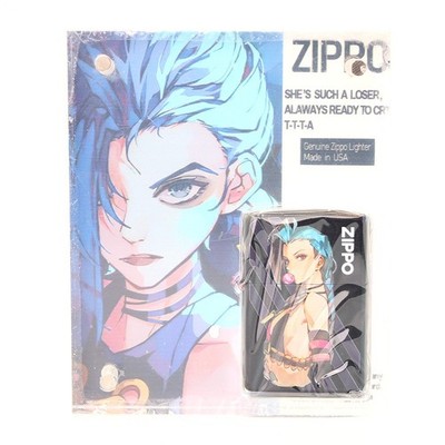 Zippo Feuerzeug Asia Custom / Acryl Frame-Type Special Edition LOL Jinx Neu