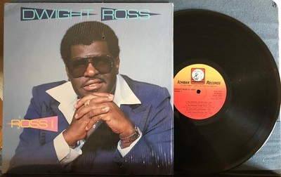 DWIGHT ROSS ROSS 1~VASTI~NM- 1987 ICHIBAN RECORDS 1st PRESS LP~SHRINK~FUNK~SOUL