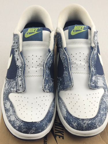 Nike Dunk Low S/O (GS) White Pro Liquid Blue 344942-112 Size 4.5Y / Women's 6.5 - Picture 3 of 10