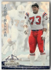 1994 TED WILLIAMS ROGER STAUBACH'S NFL #35 JOHN HANNAH NEW ENGLAND PATRIOTS