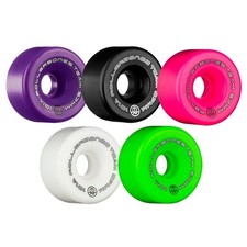 Rollerbones Team Logo Recreational Roller Skate Wheel Set of 8 