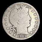 1903-O Barber Silver Half Dollar