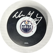 Wayne Gretzky Autographed Edmonton Oilers Hockey Puck JSA ZZ55391