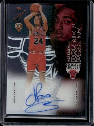 2025 Topps Signature Noa Essengue Base (RAW)