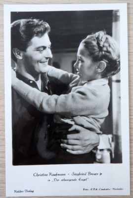 Autogramm Siegfried Breuer jr. ''Der schweigende Engel'' 1954 (100081)