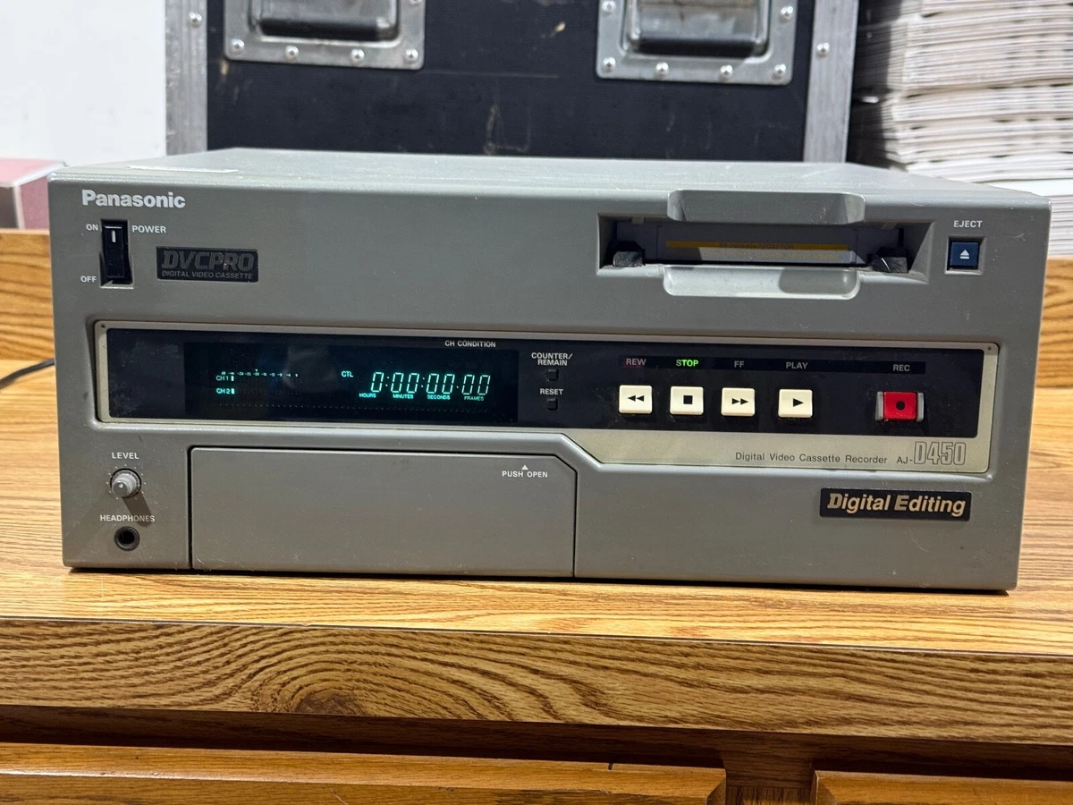 Panasonic AJ-D455 DVC-PROデッキ Panasonic AJ DV: DVCPRO Video Recorders & Players for sale - eBay