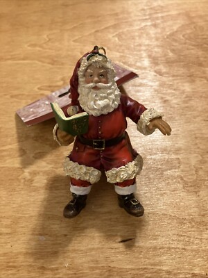 Enchanted Forest Christmas Ornament-Santa 
