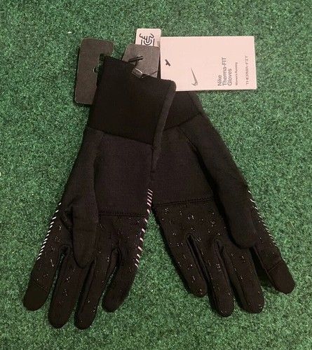 NEW Nike Therma-FIT Running Gloves Touch Screen Black Pink Rainbow Women's L - Picture 5 of 13