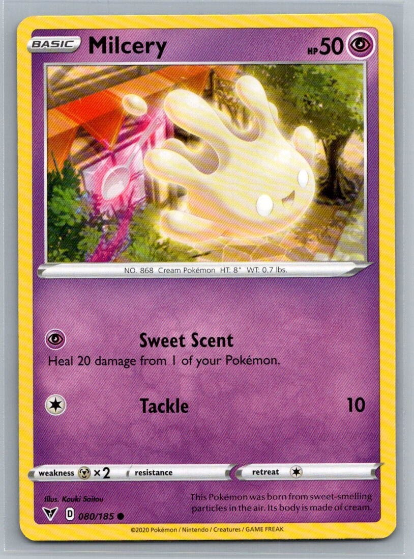 Milcery 80/185 Vivid Voltage Common Pokémon TCG 2020