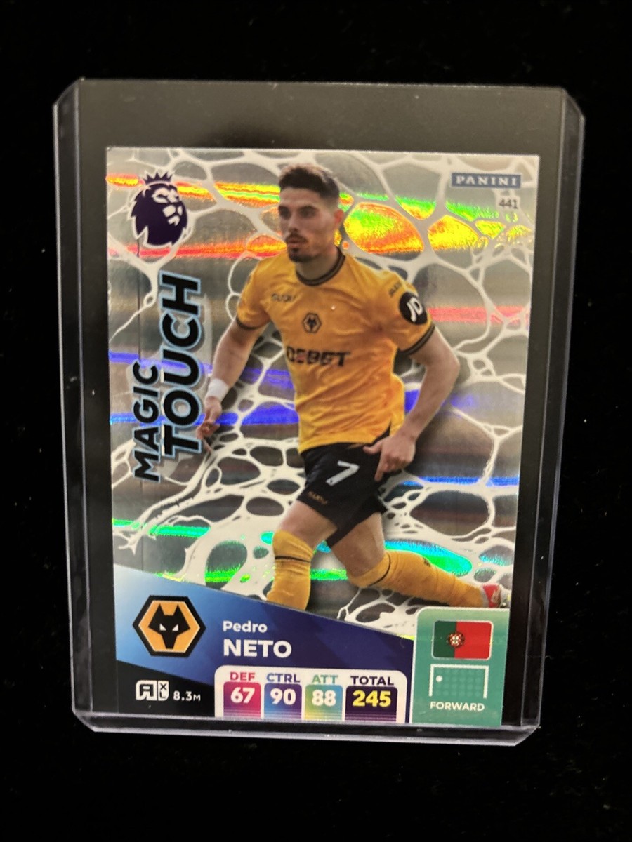 panini adrenalyn xl premier league 2025 Magic Touch Pedro Neto