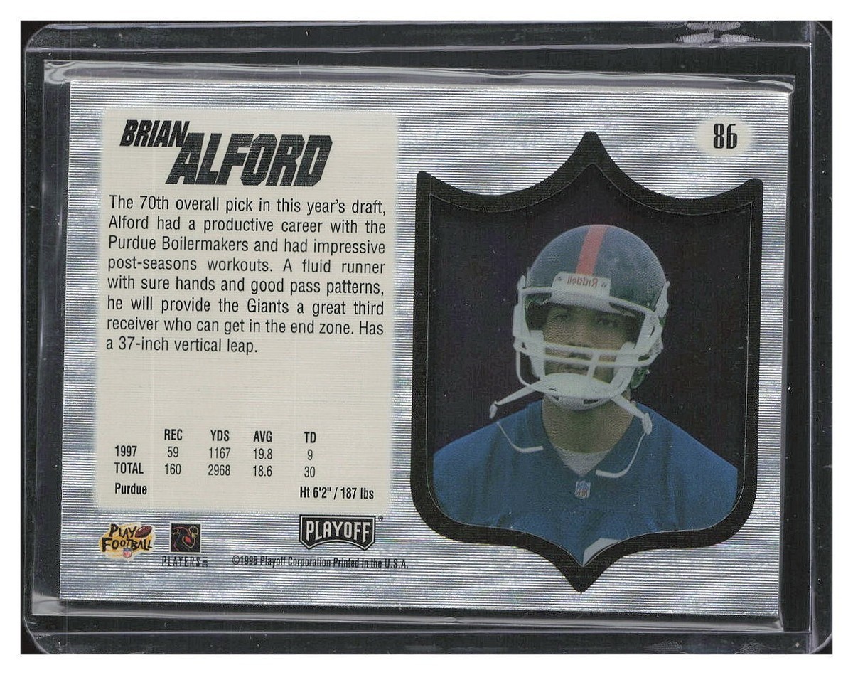 1998 Absolute Hobby #86 Brian Alford RC | eBay