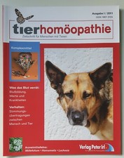 TIERHOMÖOPATHIE - Thema u.a. Komplexmittel, Was das Blut verrät, Verhalten - RAR