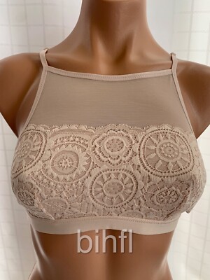 aerie high neck bralette