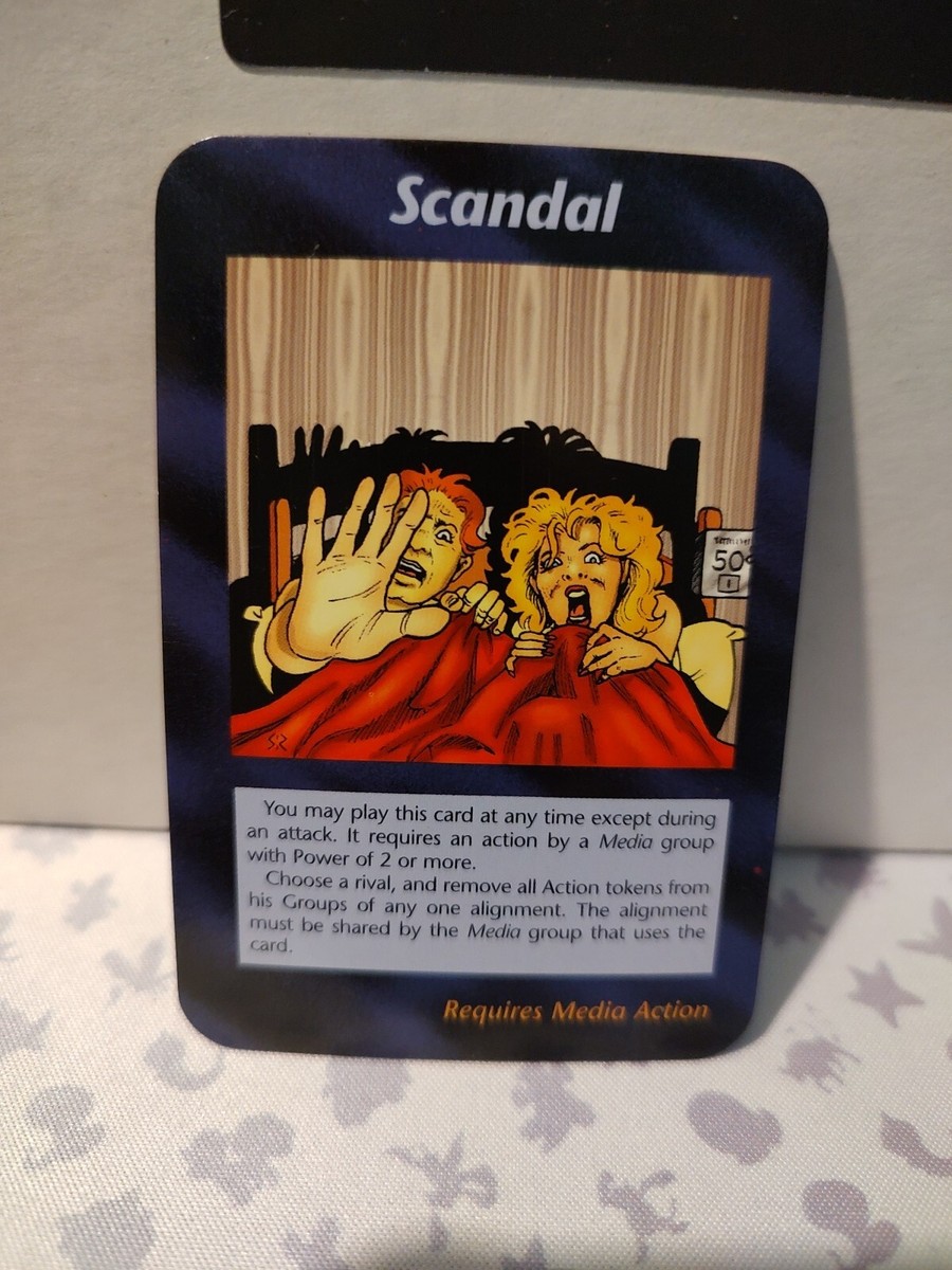 Scandal - Illuminati NWO New World Order INWO - RARE - UNLIMITED