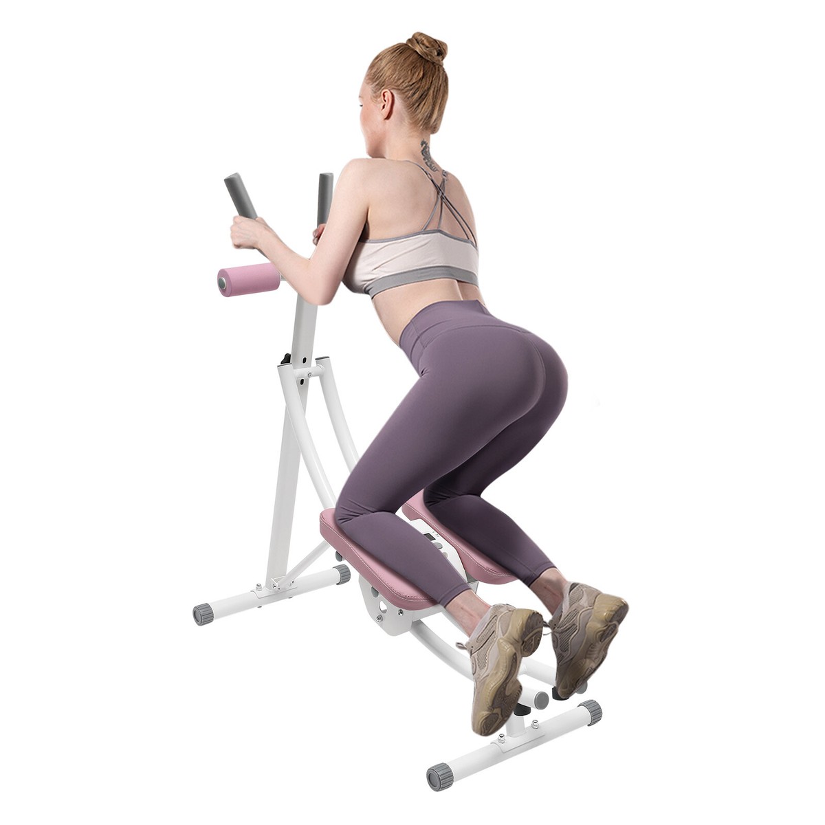 【新品】AB crusher Amazon.com: Abdominal Crunch Coaster Ab Machine Foldable