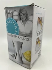 Martha Stewart Good Thing For Veggies Handheld Spiralizer NIB Authentic 