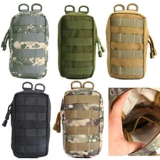 Molle Pouch Compact Utility Edc 600D Gadget Tactical Hanging Waist Bag Gear US