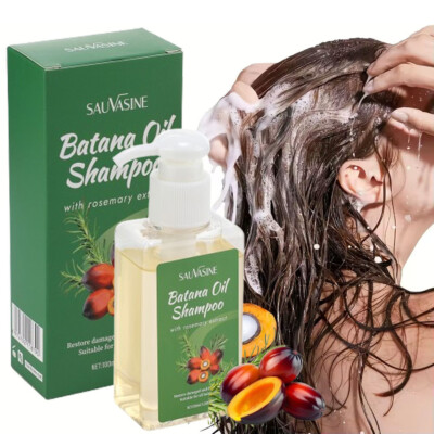 Natural Batana Oil Shampoo,Batana Shampoo,Rosemary Oil Shampoo Conditioner 100ML