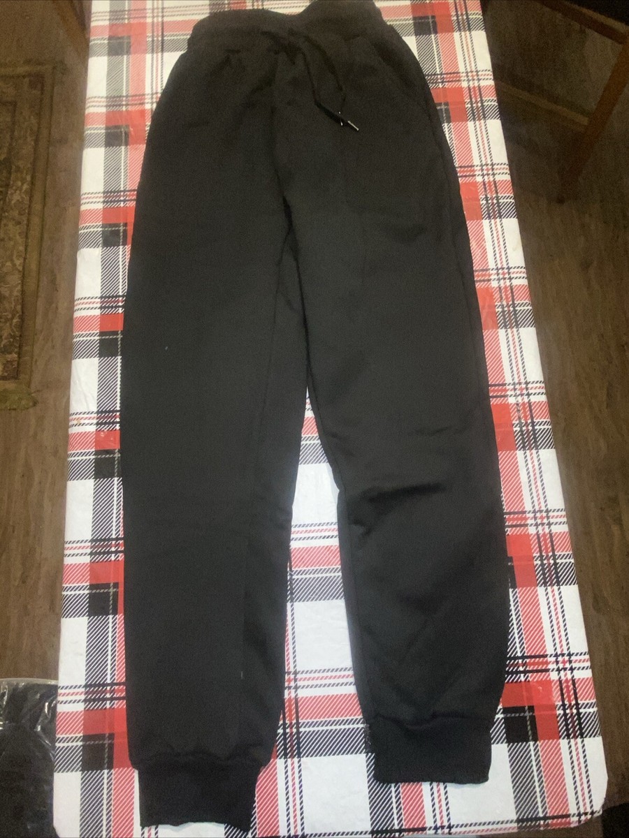 Black Sweatpants Sweatpants Fuzzy Inside No Boundaries Black Or