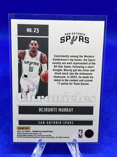 2021-22 Panini Chronicles Pick a Card (1-725) Parallels and Inserts - Picture 28 of 366