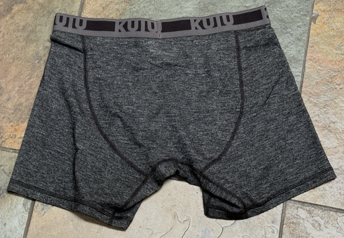 KUIU Boxer Briefs Medium Dark Gray 100% Nuyarn Merino Wool Boxer Underwear NEW - 第 5/5 張圖片