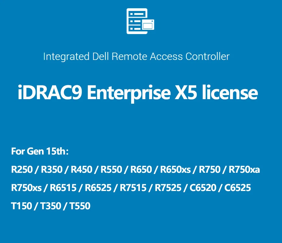 IDRAC7/8/9 Enterprise License Permanent idrac for PowerEdge 12th 13th 14th 15th - Image 4 of 4