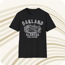 Camiseta de fútbol Oakland Alameda Coliseum 1966 corte clásico - Oakland Raiders