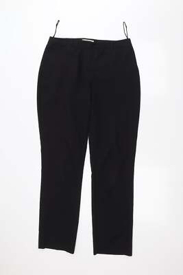 Muskatnuss Damen schwarz Polyestermischung Hose Größe 10 L27 in Regular