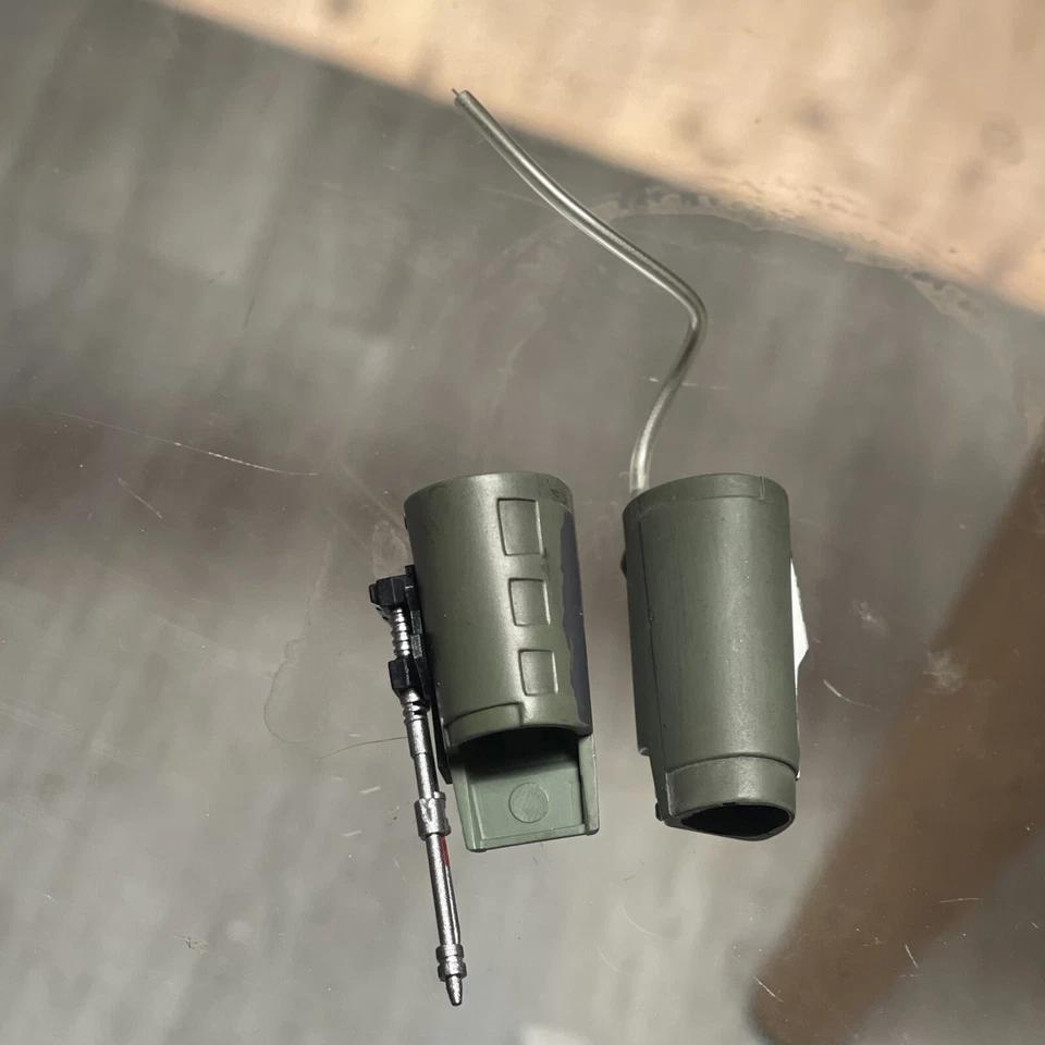 1/6 Guanteletes Armadura Imperio Boba Fett Contraataca Presentación lateral para Mandalorian Foto 4 de 4