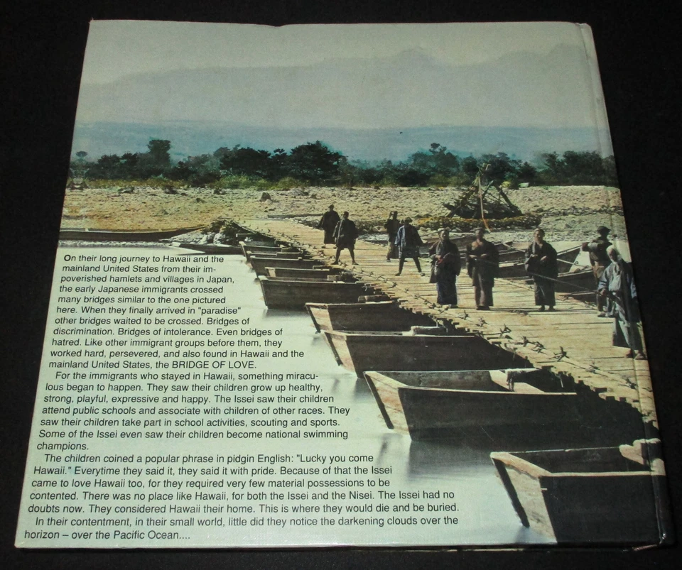 SIGNED 442ND RCT BRIDGE OF LOVE by John Tsukano Japanese Americans WWII 1988 HC - Image 2 of 4