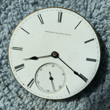 WALTHAM 1860 MODEL 16S POCKET WATCH MOVEMENT KEY WOUND FOR PARTS