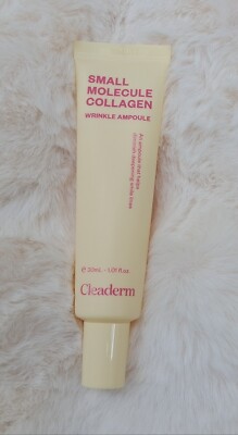 Small Molecule Collagen wrinkle ampoule to diminish  smile lines-1.01 fl.oz.