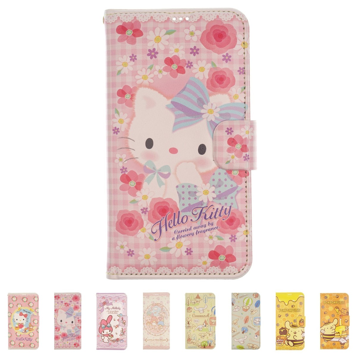 HELLO KITTY My Melody Diary Flip Cover for iPhone 16 15 14 13 Pro Max Plus  Case
