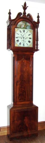 Long Case Clock Chain End Hook In Brass 8 Day Weight Spare Parts - Foto 8