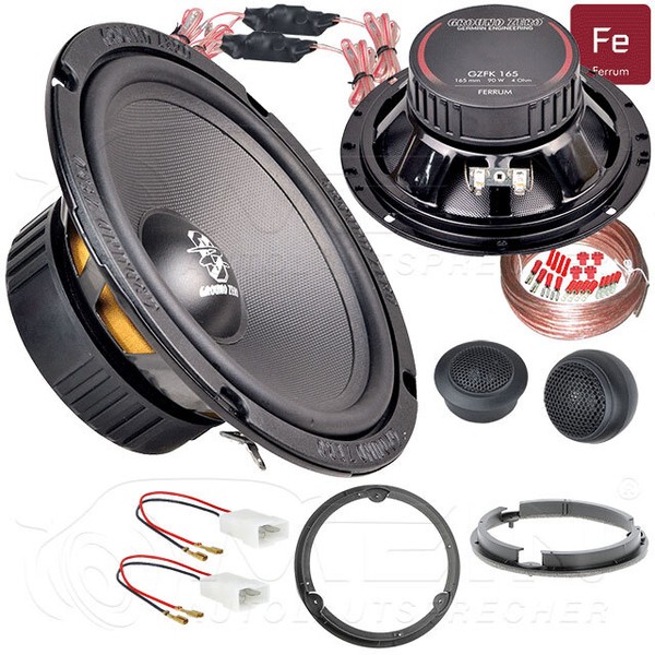 Ground Zero Lautsprecher FüR Suzuki SX4 S-CROSS 2013-2021 Front TüR 150W #B2F9-image