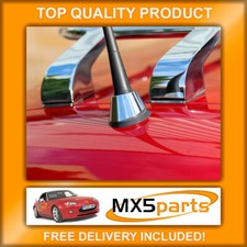 Mazda MX5 Chrome Aerial Base Cover Mk3 3.5 3.75 NC 2005>2015