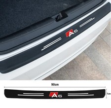 Bande Protection Coffre pour Audi A6 S6 RS6 C7 C8 Pare Choc Autocollant Carbone