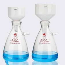 Glassware Buchner Laboratory 250-2500ml ceramics Chemistry funnel vacuum Lab