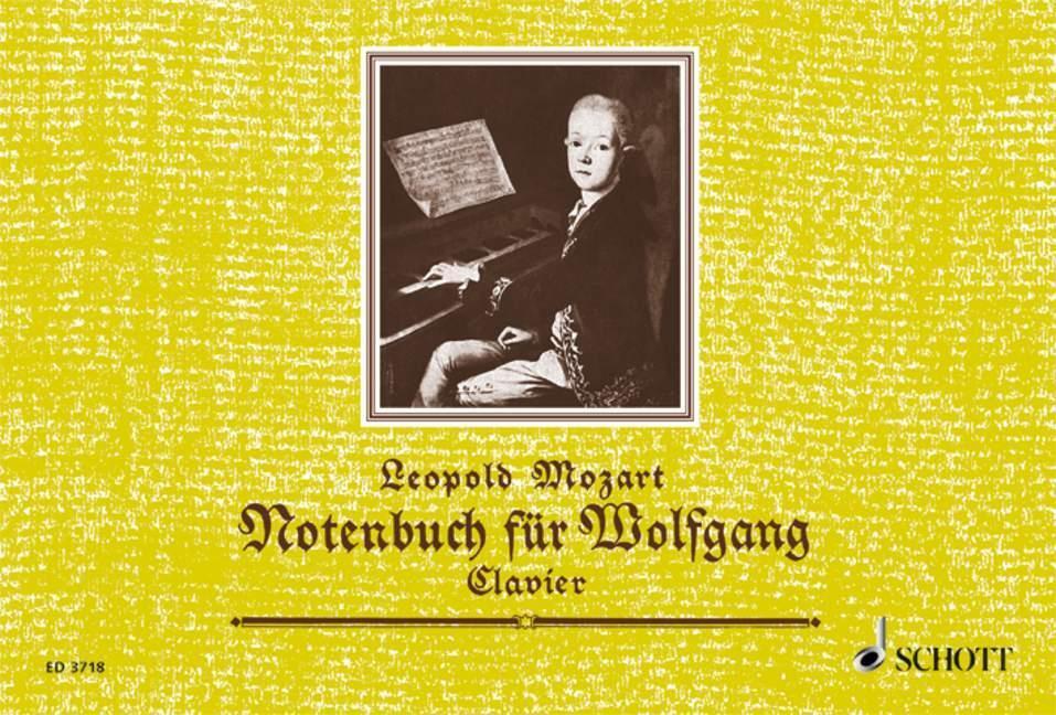 Thumbnail - Notenbuch Für Wolfgang | Eine Auswahl Der Leichtesten Stücke. Klavier.