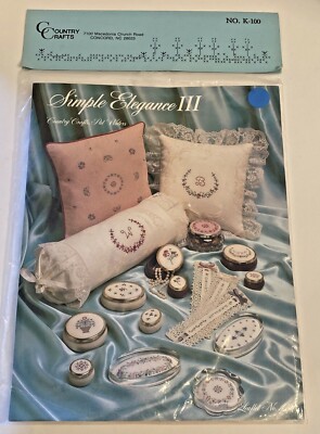 Country Crafts Simple Elegance III Pat Waters Pattern K-100 