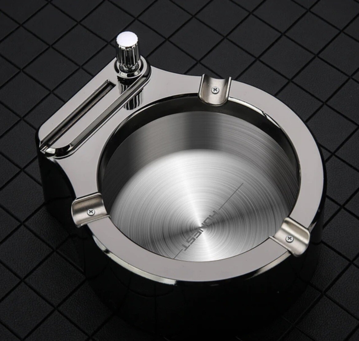 Honest Creative Multifunctional Permanent Lighter Ashtray Retro