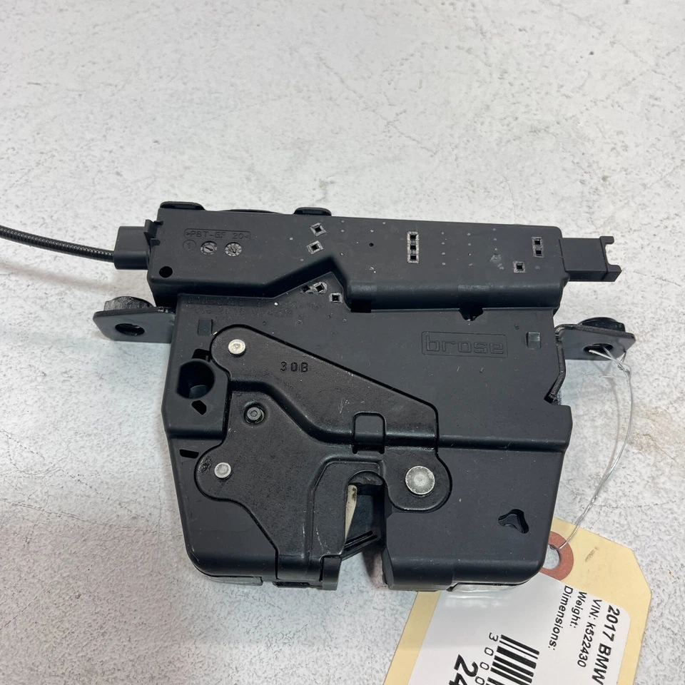 Оригинальный замок защелки крышки багажника задней двери BMW 440I 2017-2020 годов выпуска - Изображение 2 из 4