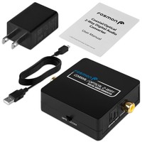 Fosmon 2-way Digital Audio Converter Coaxial To/from Optical Toslink Adapter ... Fosmon 2-way Digital Audio Converter Coaxial To/from Optical Toslink Adapter ...
