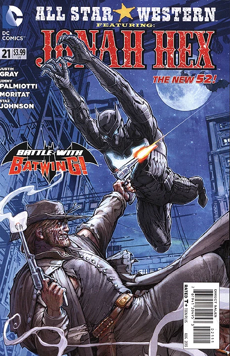ALL STAR WESTERN 2011 Series JONAH HEX DC NEW 52 21 Very