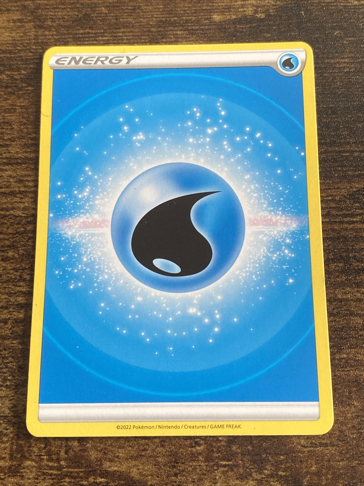 2022 Pokemon Card Water Energy S107*