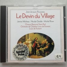 Rousseau: Le Devin du Village / Micheau / de Froment / CPO CD 999 559-2