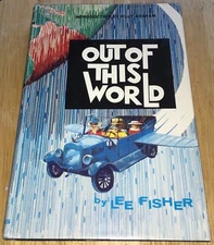 OUT OF THIS WORLD AUTOGRAPHED SIGNED LEE FISHER INTRO BY BILLY GRAHAM 1970 JESUS